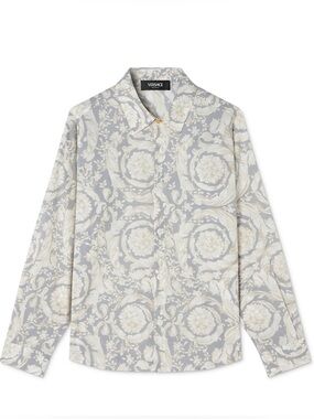 Versace Baroque Button-Down Shirt 14Y Kids. Brand New